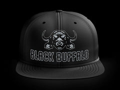 Black Buffalo Snapback Hat