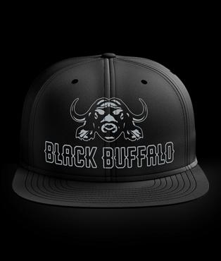 Black Buffalo Snapback Hat